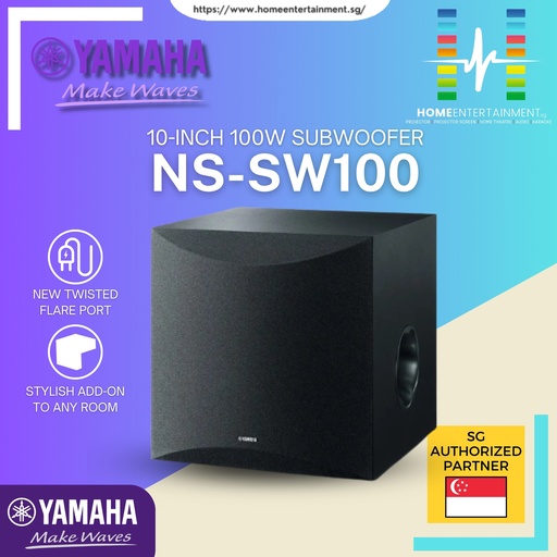 YAMAHA ACTIVE  SUBWOOFER - NS-SW100