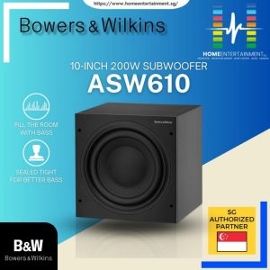 B&W Bowers & Wilkins ASW610 10-inch Subwoofer