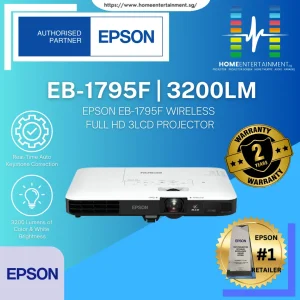 Epson EB-1795F Wireless Full HD 3LCD Projector