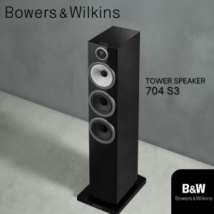 B&W Bowers & Wilkins 704 S3 Floorstanding Speakers (1 Pair)