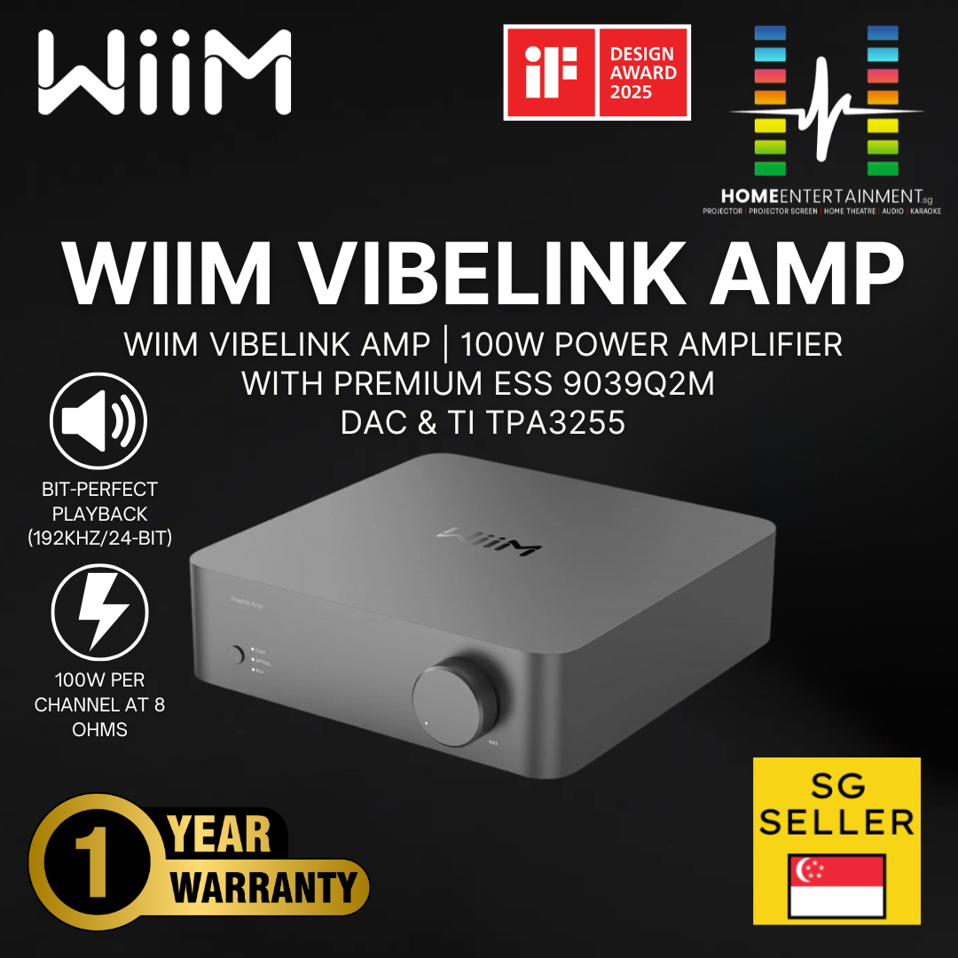 WiiM Vibelink Amp | 100W Power Amplifier