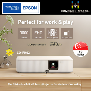 Epson CO-FH02 FHD Projector with Android TV
