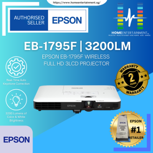 Epson EB-1795F Wireless Full HD 3LCD Projector