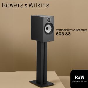 B&W Bowers&Wilkins 606 S3 Bookshelf Speakers (1 Pair)