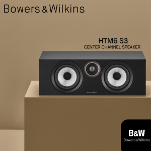 B&W Bowers & Wilkins HTM6 S3 Center Channel Speaker