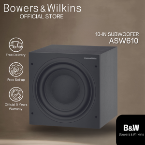 B&W Bowers & Wilkins ASW610 10-inch Subwoofer