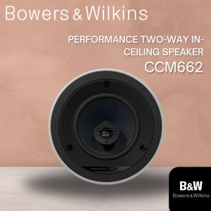 B&W Bowers & Wilkins Performance Two-Way in-Ceiling Speaker CCM662