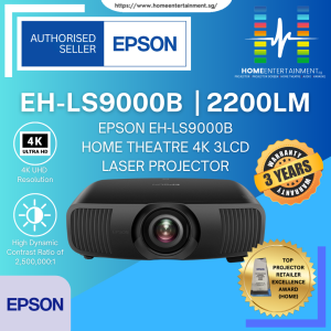 Epson EH-LS9000B Home Theatre 4K 3LCD Laser Projector